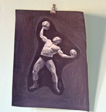 Un atleta con asteroidi