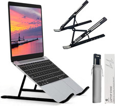 Aitodos® Supporto Pc Portatile, Lega Di Alluminio, Leggero, Antiscivolo, Portati