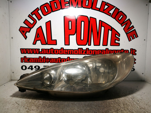 6204s9 proiettore peugeot - proiettore, sx