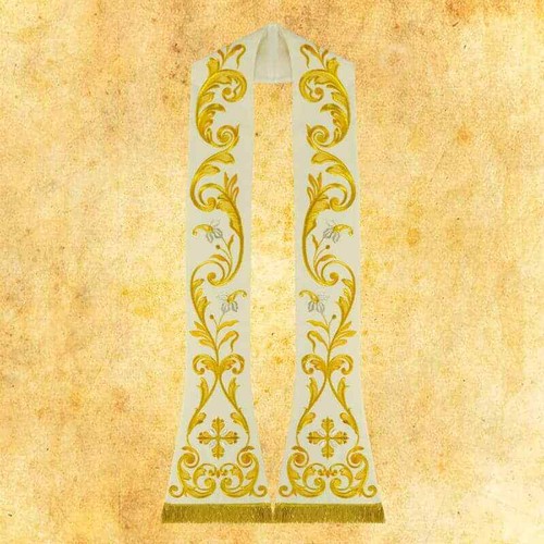 Stola romana ricamata - ,