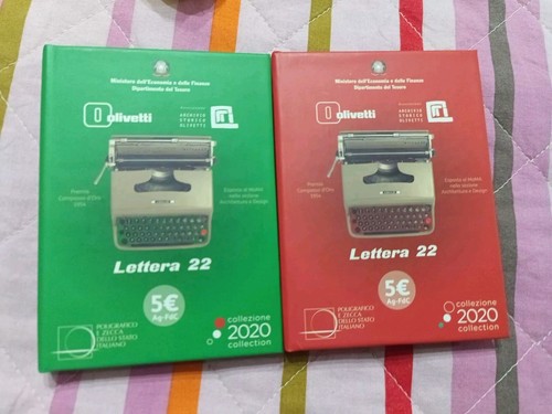 Monete argento olivetti - 2,