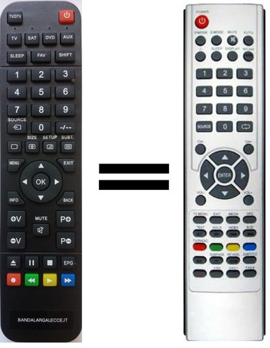 Telecomando gia programmato - telecomando, gia'