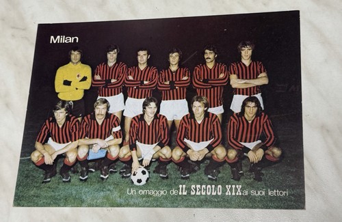 Cartolina calcio squadra c - calcio, a.c