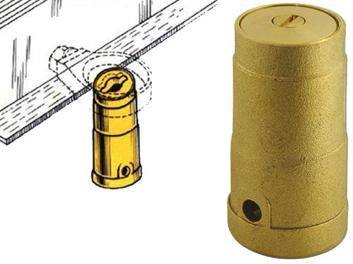 Conibronzo tappo lucchetti - c/tappo,