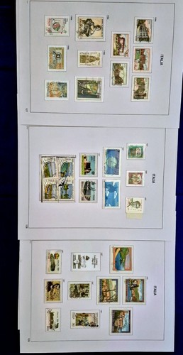Francobolli italia annate - italia,