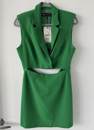 Mini abito blazer zara - abito, verde