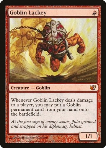 Goblin lackey foil - #5, (nm)