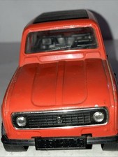 Original 1/24 Burago Renault 4 Safari - Arancione  - Made in Italy