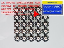 10x led rosso - 3w,