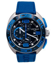 Orologio Locman Mare Titanio 47mm 138AKBL/690 Crono Wr100m Scontatissimo Nuovo