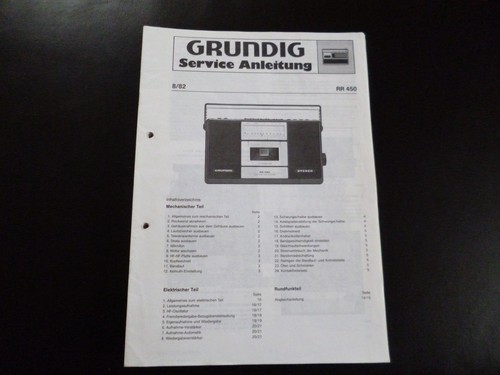 Manuale servizio originale - servizio,