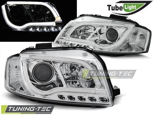 Fari anteriori cromo led - anteriori,