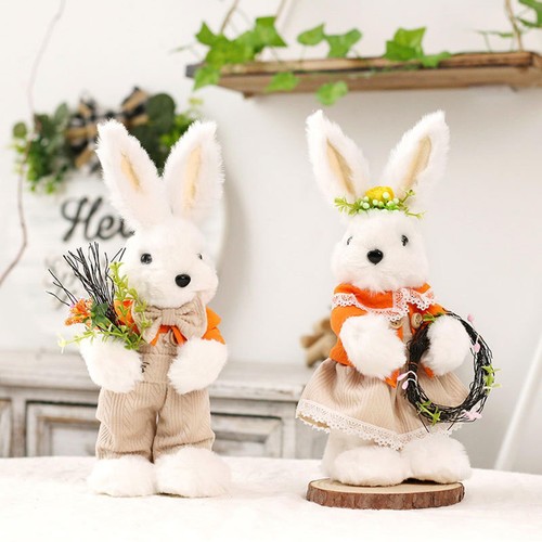 Peluche decorativo coniglietto