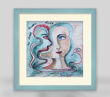 MARIA MURGIA  - Dipinto su