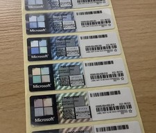 Adesivi licenza windows - 10,