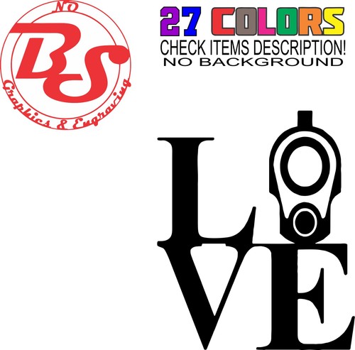 Adesivo love 2a vinile - adesivo, 6"