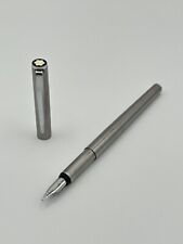 Penna Montblanc Noblesse stainless steel stilo fountain pen nib