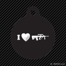 Portachiavi I Love my AUG