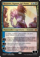 MTG TEZZERET MASTER OF THE BRIDGE FOIL PROMO BAB - SIGNORE DEL PONTE - ITALIAN