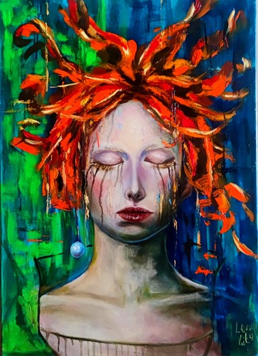 Quadro olio dipinto - ad, mano