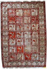 Tappeto Sumak Seta Kilim