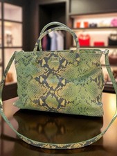 Borsa a mano elegante Roberto Cavalli Class in pelle effetto pelle serpente
