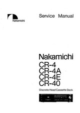 Manuale di servizio - Manuale