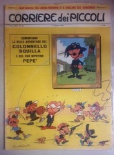 CORRIERE DEI PICCOLI COLONNELLO SQUILLA N. 33 1966 LE CROCIATE TOTO' TRITOLO