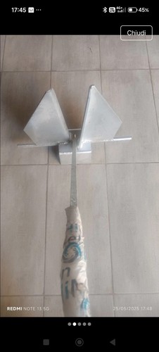 Ancora danforth metallo con - metallo,