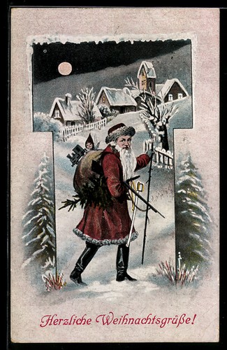 Babbo natale porta - babbo,