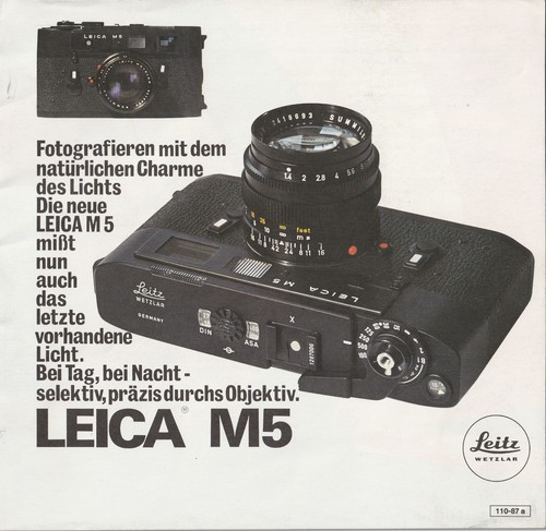 Brochure originale leica - brochure,