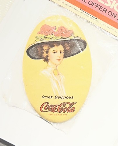 Specchio tasca vintage coca - da,
