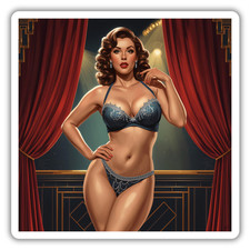 Pin Up Girl Adesivo Vinile