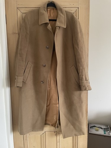 Cappotto classico cammello