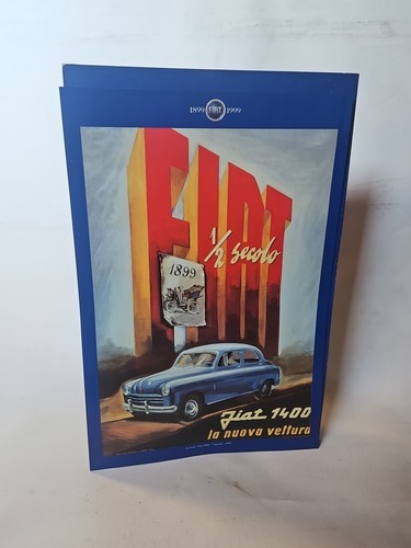 Fiat 1400 manifesto - manifesto, locandina