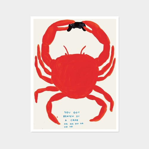 Poster granchio divertente - divertente,