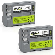 2 x batteria ayex EN-EL3e per