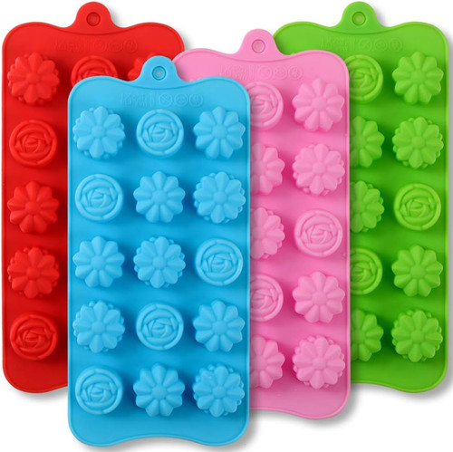 Stampi silicone forma fiore 4 - silicone, fiore,