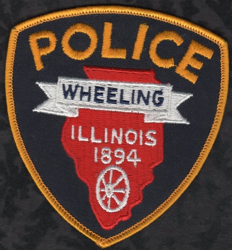 Patch spalla polizia wheeling - polizia,