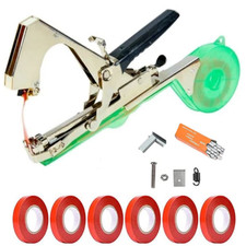 PINZA PER PIANTE ORTO VIGNETO LEGATRICE 6 ROTOLI 10000 GRAFFETTE GIARDINO FRUTTA