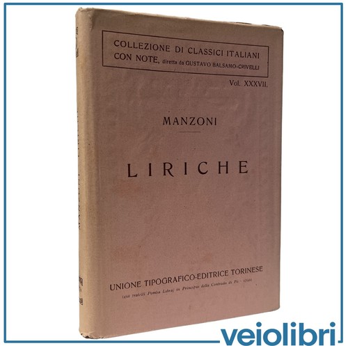 Liriche alessandro manzoni - liriche,