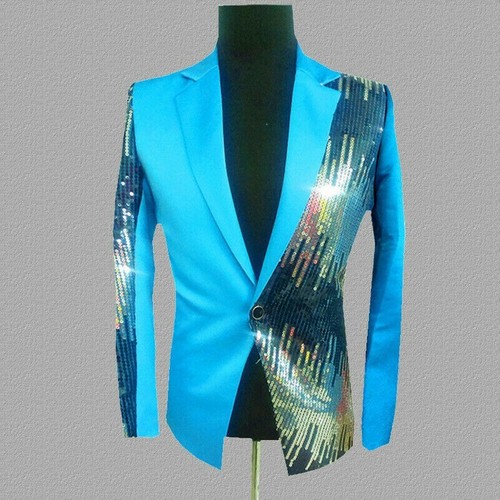Giacca blazer uomo lucida - da,