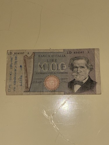 Banconota 100 lire - lire, italia