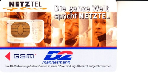 Sim karte netztel - d2, (722)