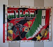 Grande Bandiera Milan 185x140