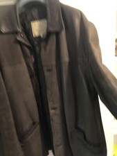 Giubbotto Pelle Stile Marlboro Country Taglia 54