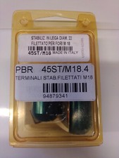 STABILIZZATORI MANUBRIO ERGAL BLU COB D.22 FILETTATO PER FORI M18 45ST/M18.4 PBR