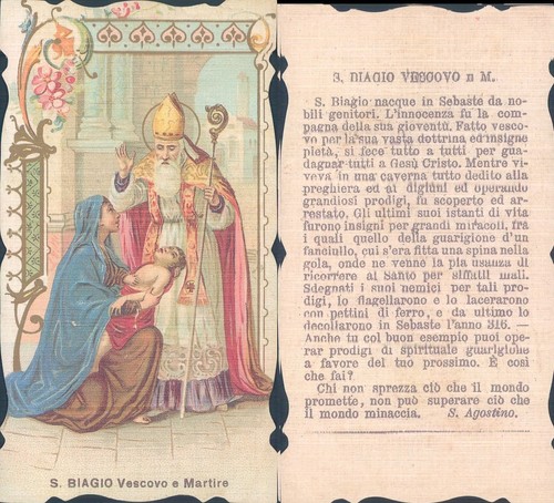 Santino san biagio vescovo - di,
