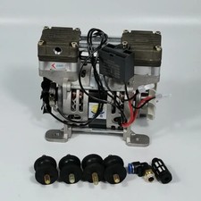 Pompa Compressore Aria Senza Olio OL90 100W 20L Portatile Medico Bellezza Pistone Silenzioso