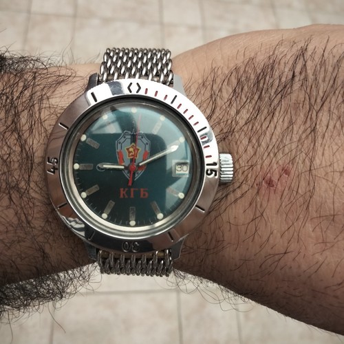 Orologio vostok amphibia kgb - kgb,